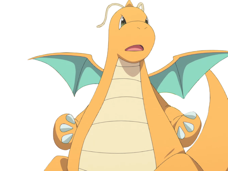 Sticker dracolosse dragonite kairyu pokemon pkm jeu anime type dragon vol 1g kanto par Dark-63