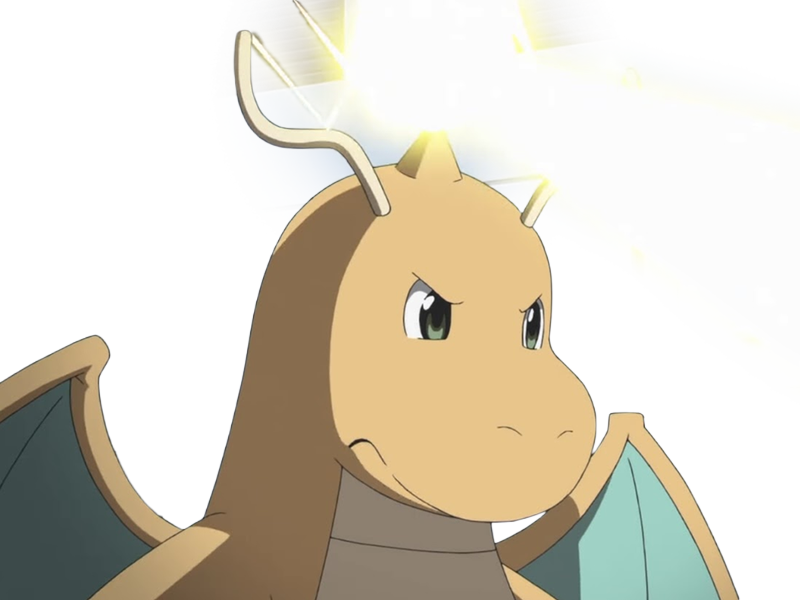 Sticker dracolosse dragonite kairyu pokemon pkm jeu anime type dragon vol 1g kanto par Dark-63