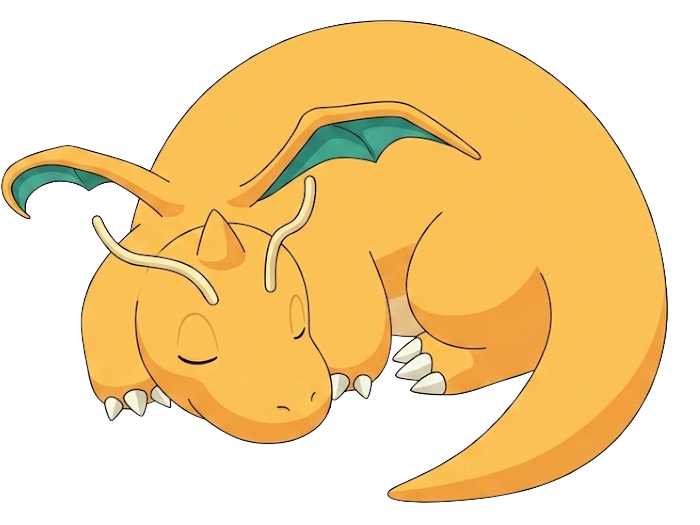 dracolosse dragonite kairyu pokemon pkm jeu anime type dragon vol 1g kanto