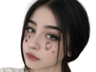 fille-hello-kitty-tatouages-alt-gothique-goth-mignonne-regard-yeux-girly-crush-hihi-amoureuse-knifos