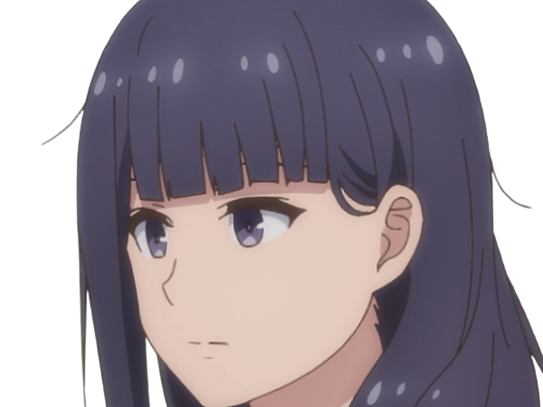 misuzu gundou tomo-chan est une fille anime manga waifu yeux violets cheveux mauves