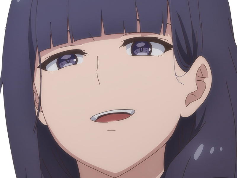 misuzu gundou tomo-chan est une fille anime manga waifu yeux violets cheveux mauves