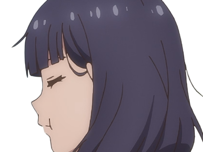 misuzu gundou tomo-chan est une fille anime manga waifu yeux violets cheveux mauves