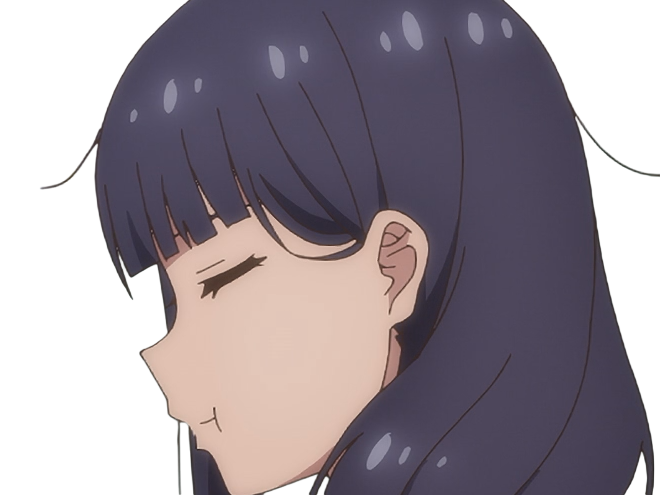 misuzu gundou tomo-chan est une fille anime manga waifu yeux violets cheveux mauves