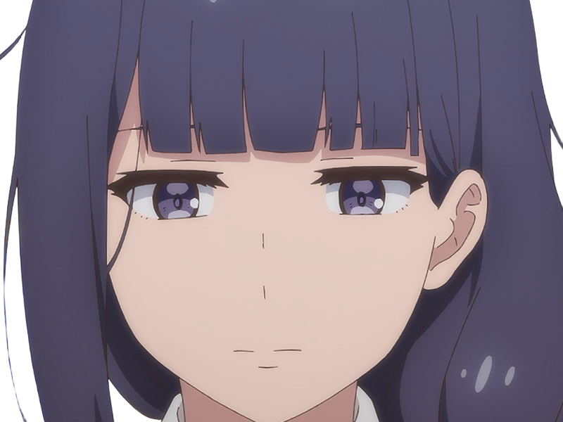 misuzu gundou tomo-chan est une fille anime manga waifu yeux violets cheveux mauves