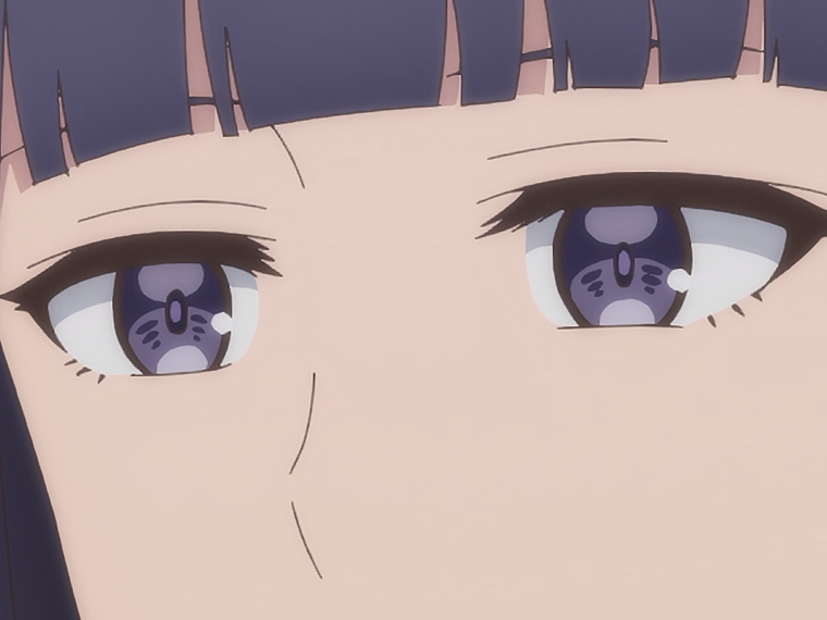 misuzu gundou tomo-chan est une fille anime manga waifu yeux violets cheveux mauves