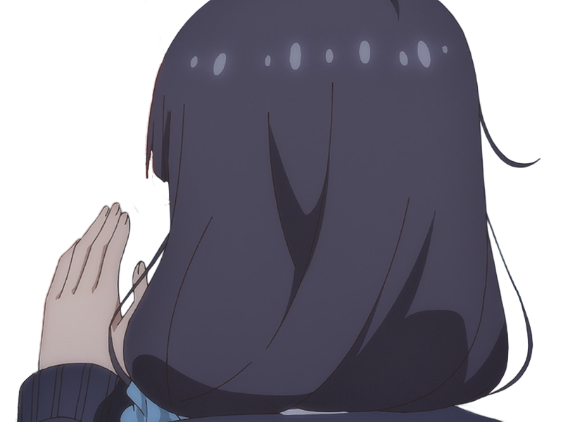 misuzu gundou tomo-chan est une fille anime manga waifu yeux violets cheveux mauves