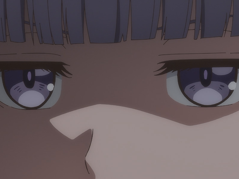 misuzu gundou tomo-chan est une fille anime manga waifu yeux violets cheveux mauves