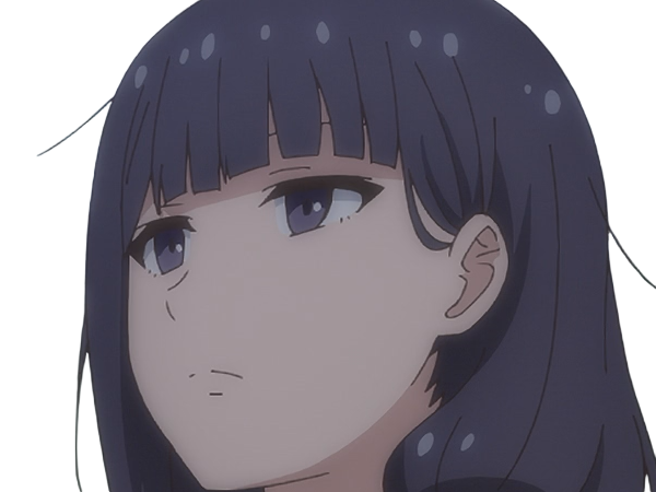 misuzu gundou tomo-chan est une fille anime manga waifu yeux violets cheveux mauves