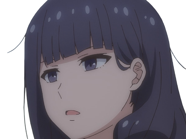 misuzu gundou tomo-chan est une fille anime manga waifu yeux violets cheveux mauves