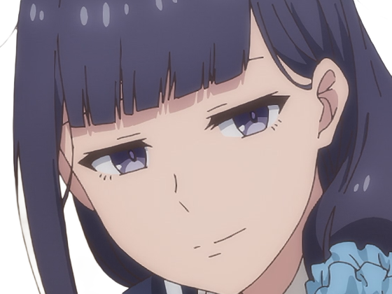 misuzu gundou tomo-chan est une fille anime manga waifu yeux violets cheveux mauves