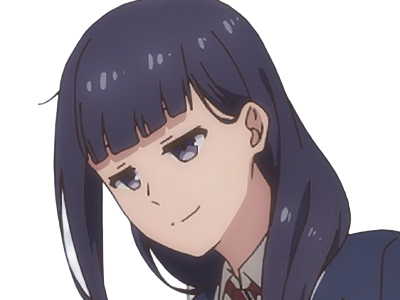 misuzu gundou tomo-chan est une fille anime manga waifu yeux violets cheveux mauves
