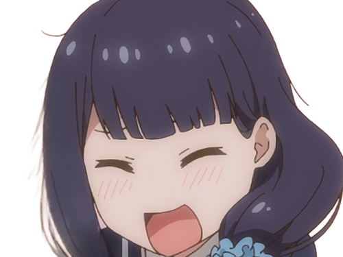 misuzu gundou tomo-chan est une fille anime manga waifu yeux violets cheveux mauves