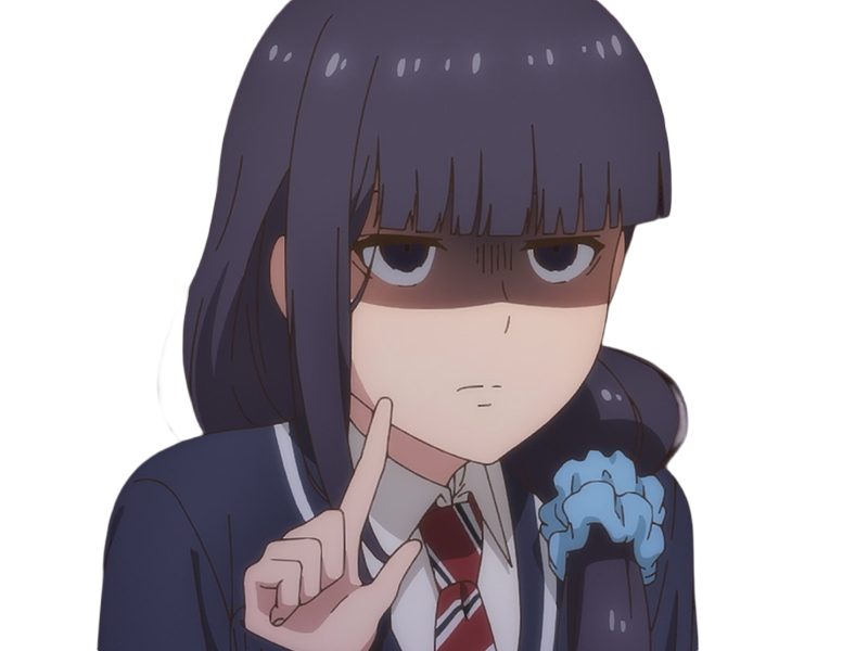 misuzu gundou tomo-chan est une fille anime manga waifu yeux violets cheveux mauves