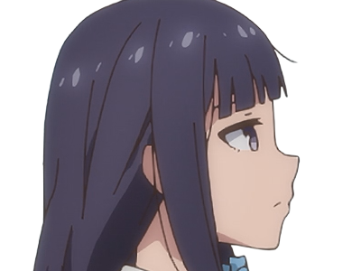 misuzu gundou tomo-chan est une fille anime manga waifu yeux violets cheveux mauves