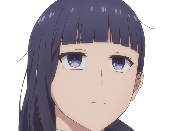 misuzu gundou tomo-chan est une fille anime manga waifu yeux violets cheveux mauves