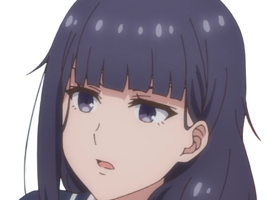misuzu gundou tomo-chan est une fille anime manga waifu yeux violets cheveux mauves