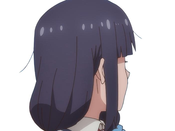 misuzu gundou tomo-chan est une fille anime manga waifu yeux violets cheveux mauves