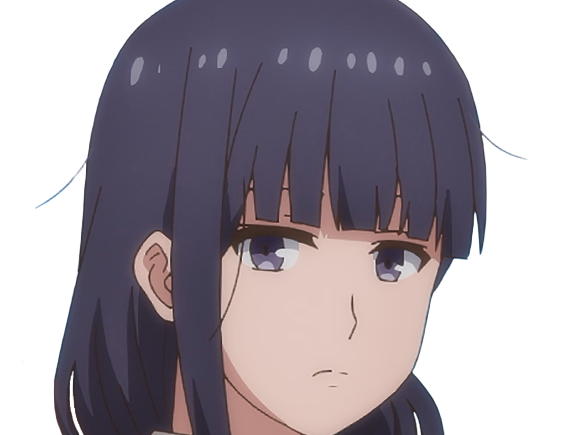 misuzu gundou tomo-chan est une fille anime manga waifu yeux violets cheveux mauves