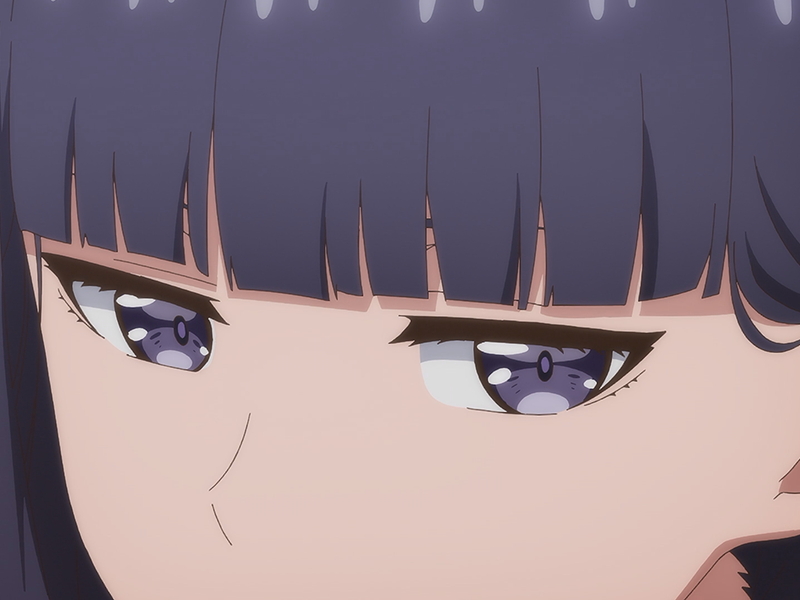 misuzu gundou tomo-chan est une fille anime manga waifu yeux violets cheveux mauves