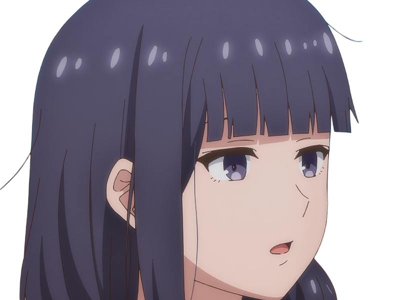 misuzu gundou tomo-chan est une fille anime manga waifu yeux violets cheveux mauves