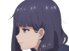 misuzu gundou tomo chan est une fille anime manga waifu yeux violets cheveux mauves