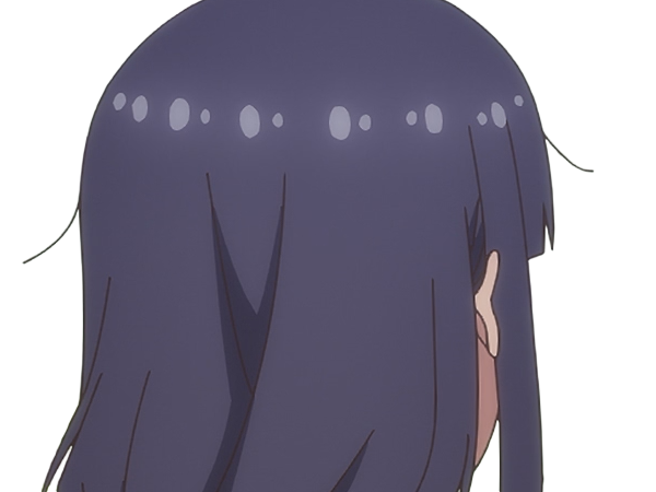 Sticker misuzu gundou tomo chan est une fille anime manga waifu yeux violets cheveux mauves par Dark-63