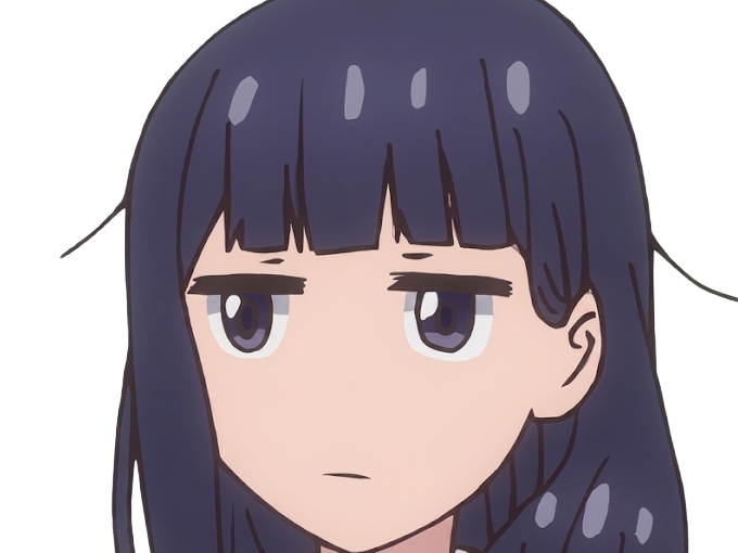 misuzu gundou tomo-chan est une fille anime manga waifu yeux violets cheveux mauves