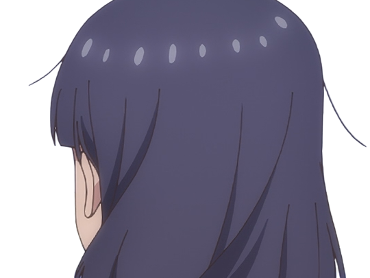 Sticker misuzu gundou tomo chan est une fille anime manga waifu yeux violets cheveux mauves par Dark-63
