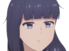 misuzu gundou tomo chan est une fille anime manga waifu yeux violets cheveux mauves