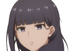 misuzu gundou tomo chan est une fille anime manga waifu yeux violets cheveux mauves
