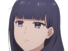 misuzu gundou tomo chan est une fille anime manga waifu yeux violets cheveux mauves