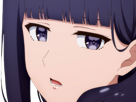 misuzu gundou tomo chan est une fille anime manga waifu yeux violets cheveux mauves