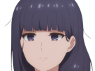 misuzu gundou tomo chan est une fille anime manga waifu yeux violets cheveux mauves