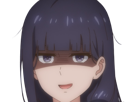 misuzu gundou tomo chan est une fille anime manga waifu yeux violets cheveux mauves