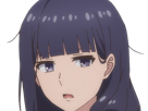 misuzu gundou tomo chan est une fille anime manga waifu yeux violets cheveux mauves