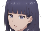 misuzu gundou tomo chan est une fille anime manga waifu yeux violets cheveux mauves