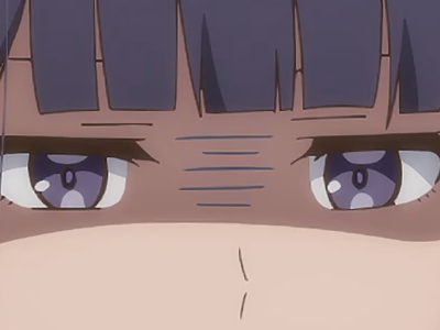 Sticker misuzu gundou tomo chan est une fille anime manga waifu yeux violets cheveux mauves par Dark-63
