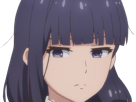 misuzu gundou tomo chan est une fille anime manga waifu yeux violets cheveux mauves