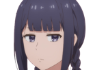 misuzu gundou tomo chan est une fille anime manga waifu yeux violets cheveux mauves