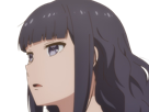 misuzu gundou tomo chan est une fille anime manga waifu yeux violets cheveux mauves