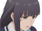 misuzu gundou tomo chan est une fille anime manga waifu yeux violets cheveux mauves