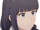 misuzu gundou tomo chan est une fille anime manga waifu yeux violets cheveux mauves