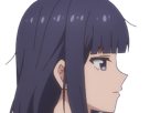 misuzu gundou tomo chan est une fille anime manga waifu yeux violets cheveux mauves