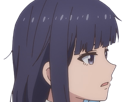misuzu gundou tomo chan est une fille anime manga waifu yeux violets cheveux mauves