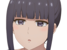misuzu gundou tomo chan est une fille anime manga waifu yeux violets cheveux mauves