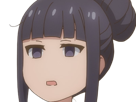 misuzu gundou tomo chan est une fille anime manga waifu yeux violets cheveux mauves
