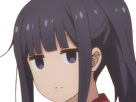 misuzu gundou tomo chan est une fille anime manga waifu yeux violets cheveux mauves