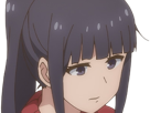 misuzu gundou tomo chan est une fille anime manga waifu yeux violets cheveux mauves