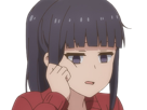 misuzu gundou tomo chan est une fille anime manga waifu yeux violets cheveux mauves